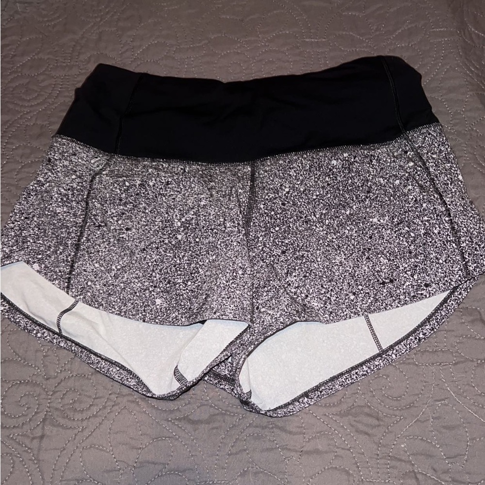 lululemon speed up shorts size 2